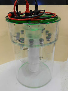 BIO-RAD MODEL 175 ELECTROPHORESIS TUBE CELL  & MODEL 225 TUBE GEL CASTING RACK