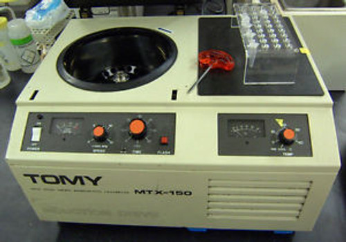 Tomy MTX-150 High-speed Refrigerated Micro Centrifuge w/Rotor