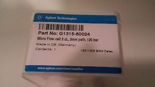 Agilent 1100/1200 Micro LC Flow Cell, 2yL, 3mm path / 120 bar. pn G1315-60024