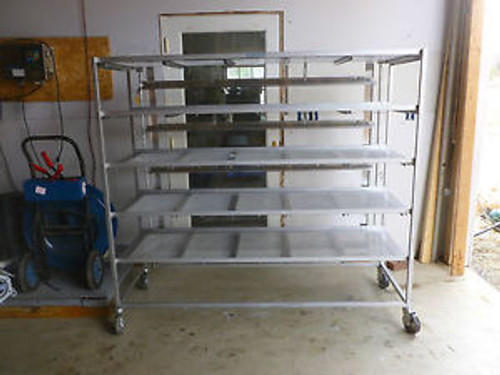 Lab Products Inc Stainless Steel 5 Shelf Ventilated Rack System 10