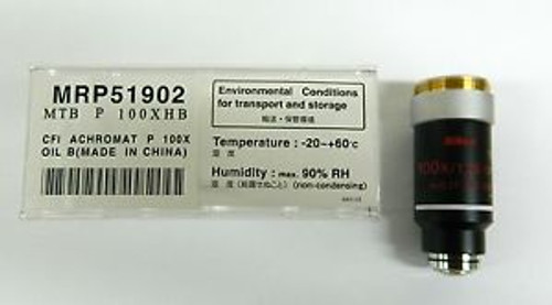 Nikon CFI Achromat P 100X Oil Objective