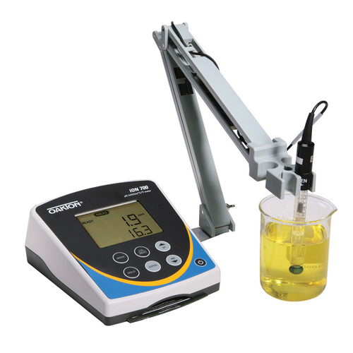 Oakton WD-35419-20 Ion 700 Meter with DJ Glass, Refillable pH Electrode