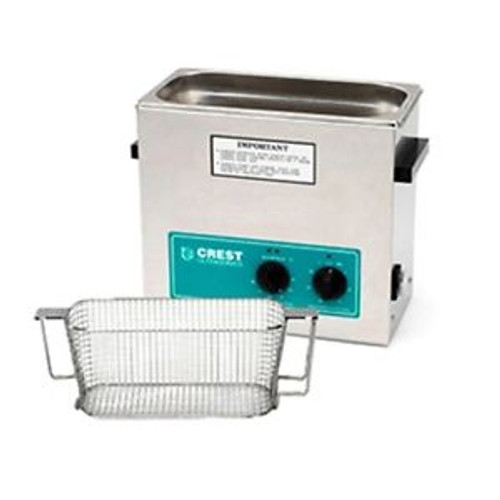 Crest CP230HT Ultrasonic Cleaner with Mesh Basket-Analog Heat & Timer