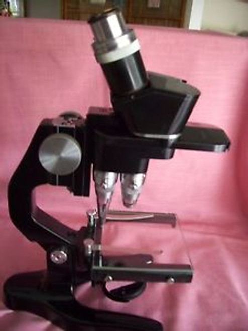 VINTAGE LEITZ STEREOMICROSCOPE CIRCA 1948-SER NO. 398570-(SEE DESCRIPTION)