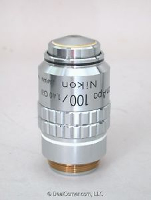Nikon CFN Plan APO 100x Oil Microscope Objective