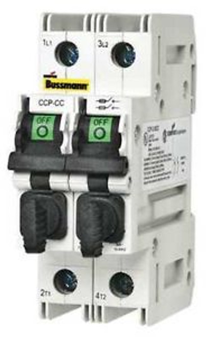 BUSSMANN CCP-2-30CC CC Fuse Circuit Protector 2Pole 30A