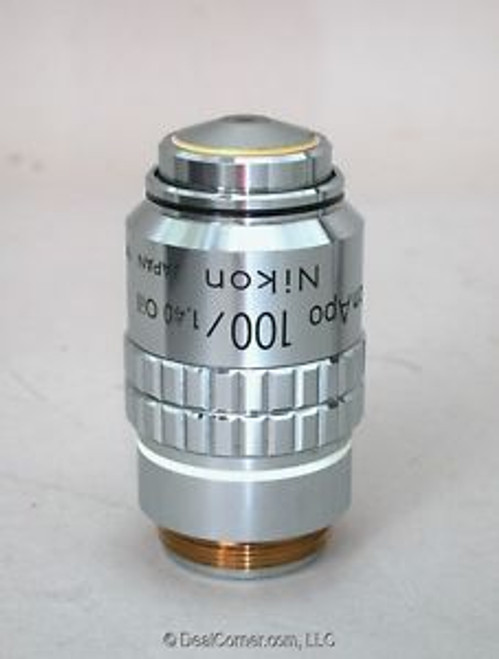 Nikon Microscope Objective, CFN Plan Apo 100x Oil