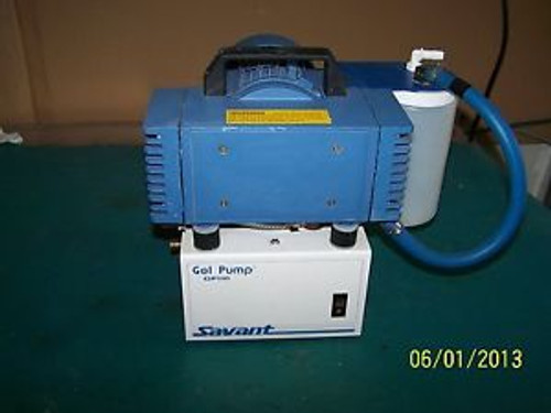 Savant Gel Pump GP110 Model GP110-220 Gel Drying Application