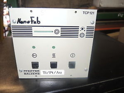 PFEIFFER BALZERS TCP-121 TURBO PUMP CONTROLLER