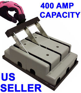 400 Amp Disconnect Knife Switch 400A 3-Pole Circuit Breaker Backup Generator 3L