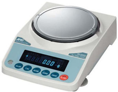 A&D FX-2000i Precision Lab Balance, Compact Scale 2200gX0.01g,New