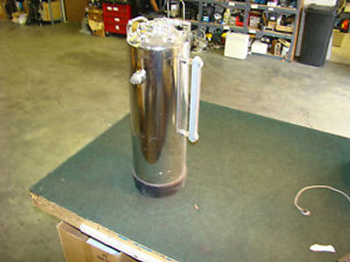 UM Alloy Products Corp. T316 Stainless Steel Pressure Vessel 28X9 w/ Level Gauge