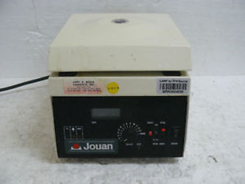 JOUAN 4214 CENTRIFUGE WITH ROTOR 110 VOLT 60 Hz 330VA