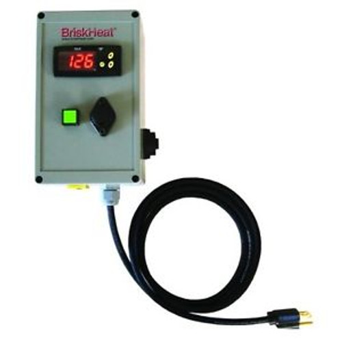 BriskHeat TTD999-K120 HotPoly TTD Outdoor-Use Digital On/Off Thermocouple Tem...