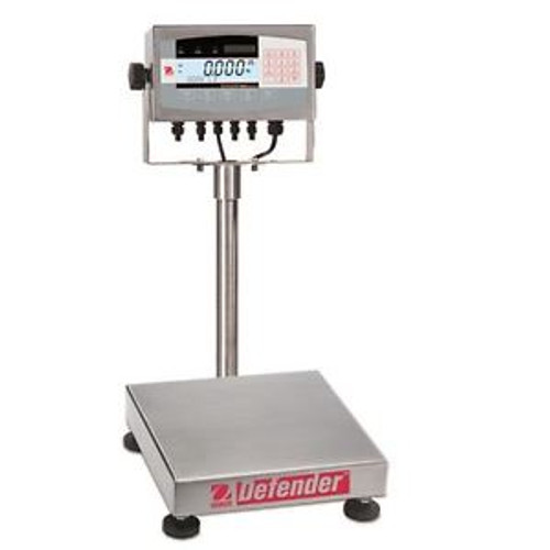 Ohaus Defender 7000 Washdown 25 kg (50 lb.) Bench Scale -- Stainless Steel