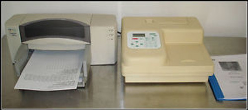 BIO-RAD 680 MICROPLATE READER With HP PRINTER