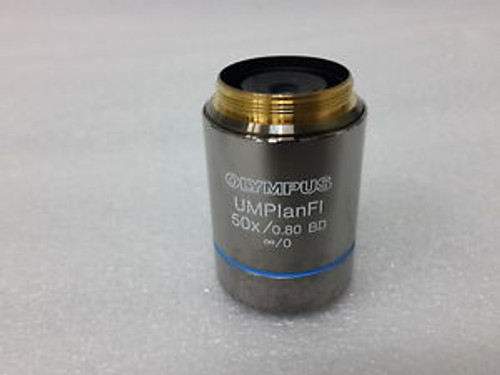 OLYMPUS UMPlanFI 50X 0.80 BD Microscope Objective Lens