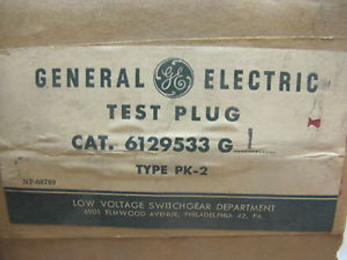 GE 6129533G Test Plug Type PK-2