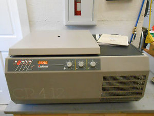 JOUAN CR-412 COMPACT BENCH TOP REFRIGERATED CENTRIFUGE ROTOR  & BUCKETS