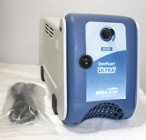 Welch 2032 DryFast Ultra 2032B-1 Vacuum Pump 115V - 60 Hz - 3.0A