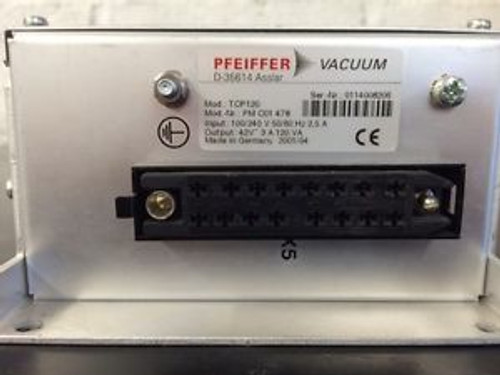 Pfeiffer TCP 120 Turbo Pump Controller, PM C01 478