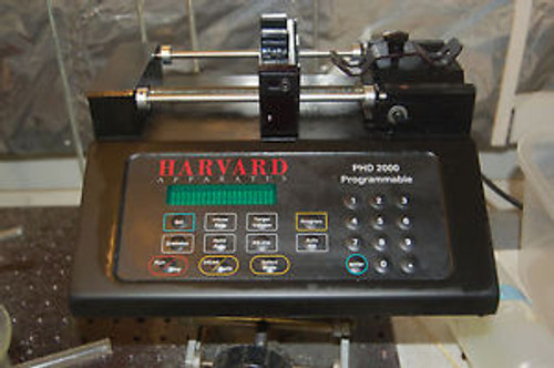 Harvard PHD2000 Syringe Pump digital control programmable 70-2002
