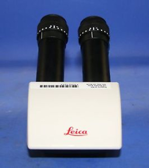 (1) Used Leica MTU268 Inclined Binocular Body With (2) Leica 10447139 Eyepieces