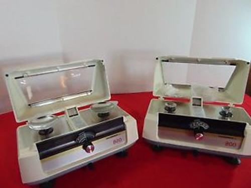 TROEMNER PRESCRIPTION CLASS lll SCALE LOT OF 2 CERT OF INSPECTION NJ MADE IN USA