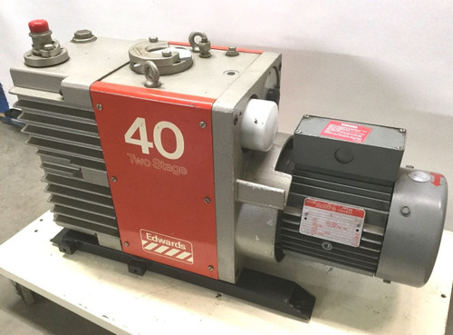 Edwards E2M40 Two-Stage Rotary Vane Vacuum Pump 40