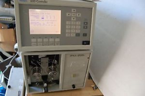 Waters HPLC pump  LC model 600 programmable solvent delivery 600E  controller