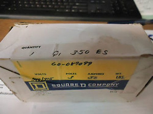 SQUARE D Q1-350 New IN BOX 3 POLE 50 AMP 240/415 VOLT #B7