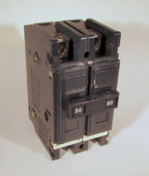 New - Cutler Hammer QC2080 Feed Thru  Circuit Breaker -