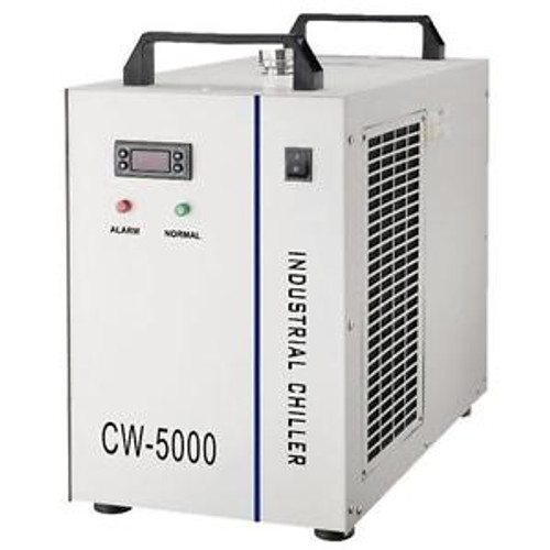 CW-5000AG Industrial Water Chiller for Single 80W CO2 Laser Tube Cooling 220V Y