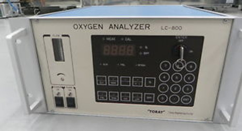 Toray  Oxygen Analyzer // LC-800-V2