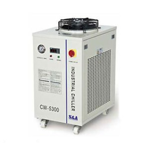 CW-5300AI Industrial Water Chiller for 200W CO2 Laser Tube Cooling, AC220V,50Hz