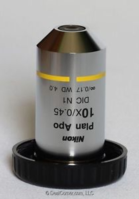 Nikon Microscope Objective, Plan Apo 10x DIC N1