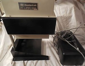 Clean Hunterlab D25 L Optical Sensor AND D25 - PC2 Delta Reflected Colorimeter