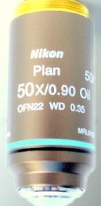 Nikon 50x Oil Objective
