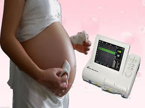 CE,Twins Fetal FHR Monitor,Two Ultrasound Probe,One TOCO Probe,Printer,CMS800G