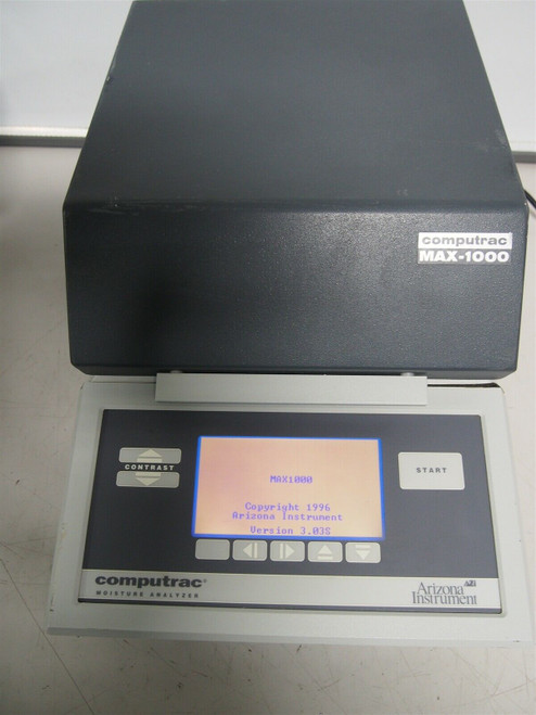 Arizona Instruments Computrac  Max 1000 Moisture/Solids Analyzer