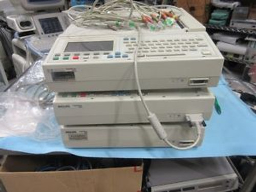 Philips/HP 300pi  ecg machines with patient leads,