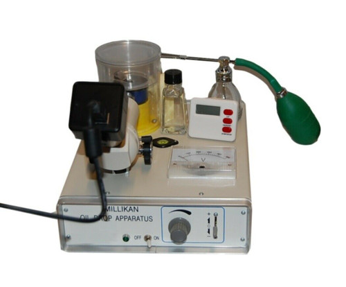 Millikan Oil Drop Apparatus Experiment Kit with USB Camera and Timer