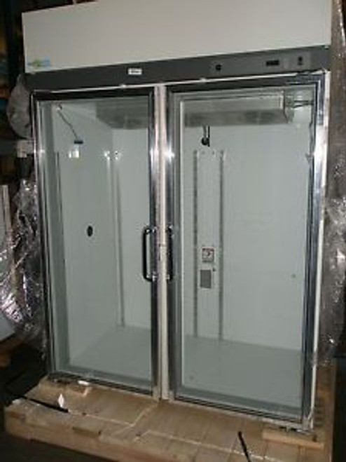 VWS SCIENTIFIC 2 GLASS DOOR REFRIGERATOR VCR449A20-TESTED AT 39 DEGREE F