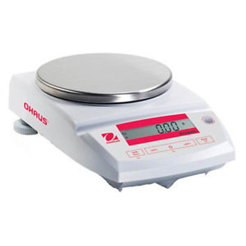 Ohaus PA1602C Pioneer Analytical/Precision Balance, 1600g Capacity, 10mg Read