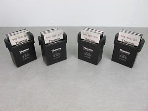 THERMO SCIENTIFIC FOUR (4) ROTOR MICROPLATE BUCKETS & CLIPS 75015679 & 75015686