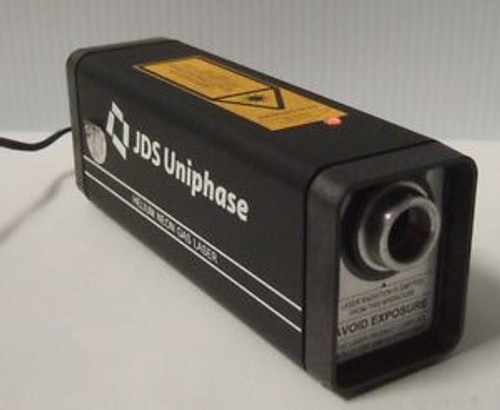 JDS UNIPHASE Model 1508-1 Helium Neon Gas Laser Novette T8015680