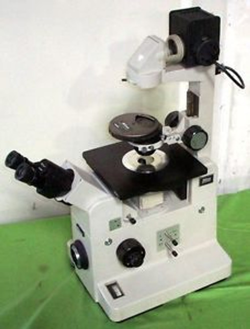 Nikon Diaphot TMD Inverted Phase Contrast Microscope w/ objectives + eyepieces