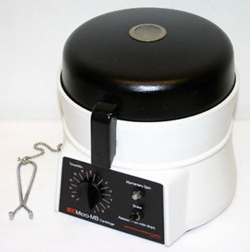 IEC CENTRIFUGE, MODEL MICRO MB WITH THERMO MICROTUBE ROTOR, MODEL 837