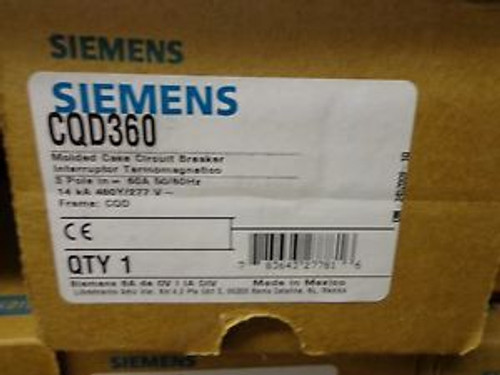 New SIEMENS CQD360   3P 60A