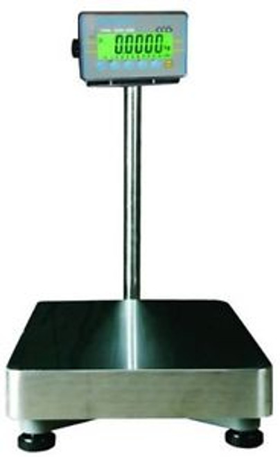 Adam Equipment AFK 165a Stainless Steel Bench and Floor Weighing Scale, 75kg ...
